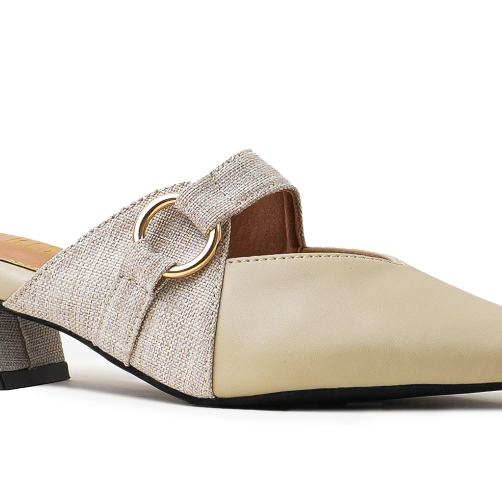 PATRIS Genia Mules Wanita Heels / Hak 4 Cm