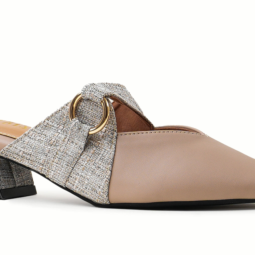 PATRIS Genia Mules Wanita Heels / Hak 4 Cm