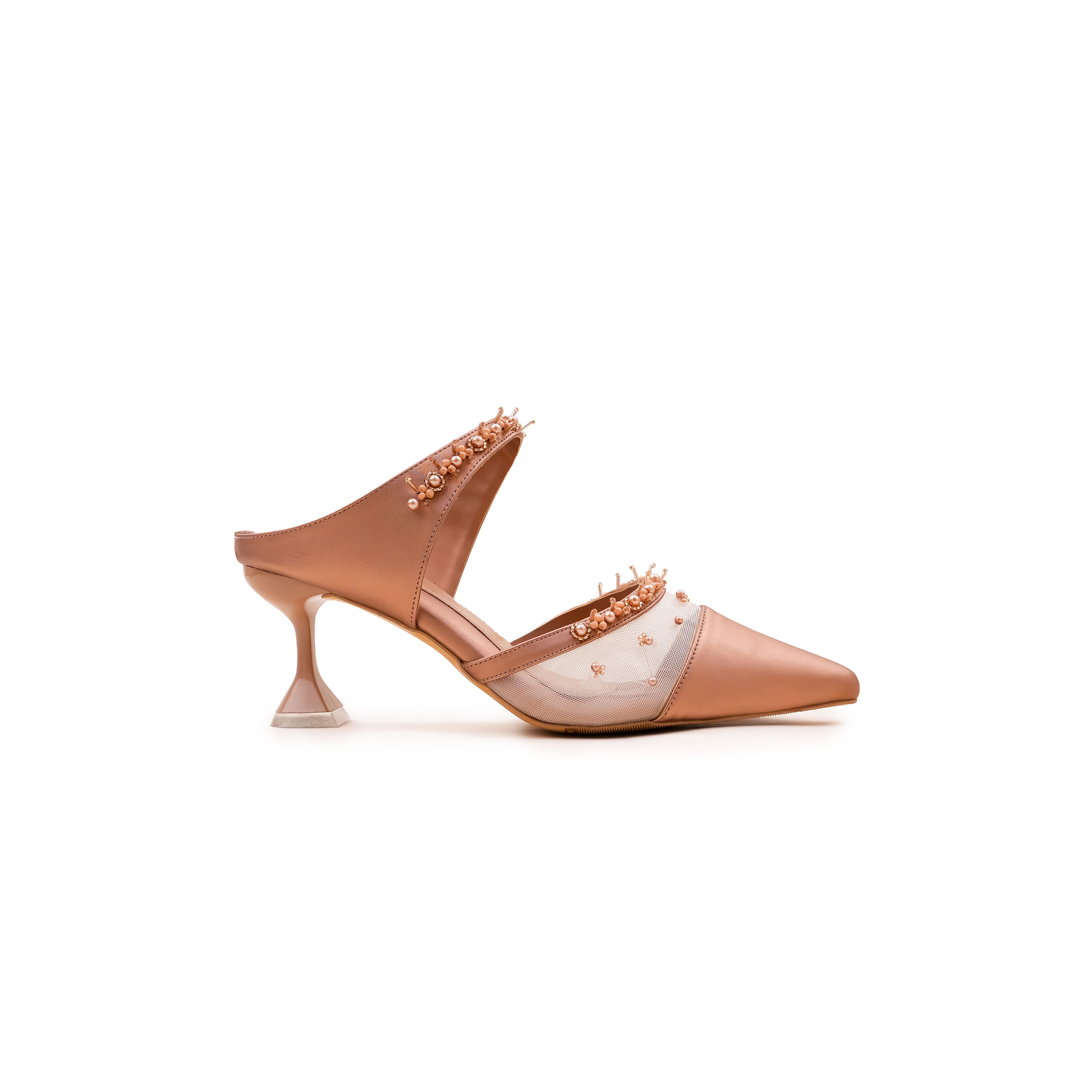 PATRIS Kamelya Harmony Mules Wanita Heels / Hak 7 Cm