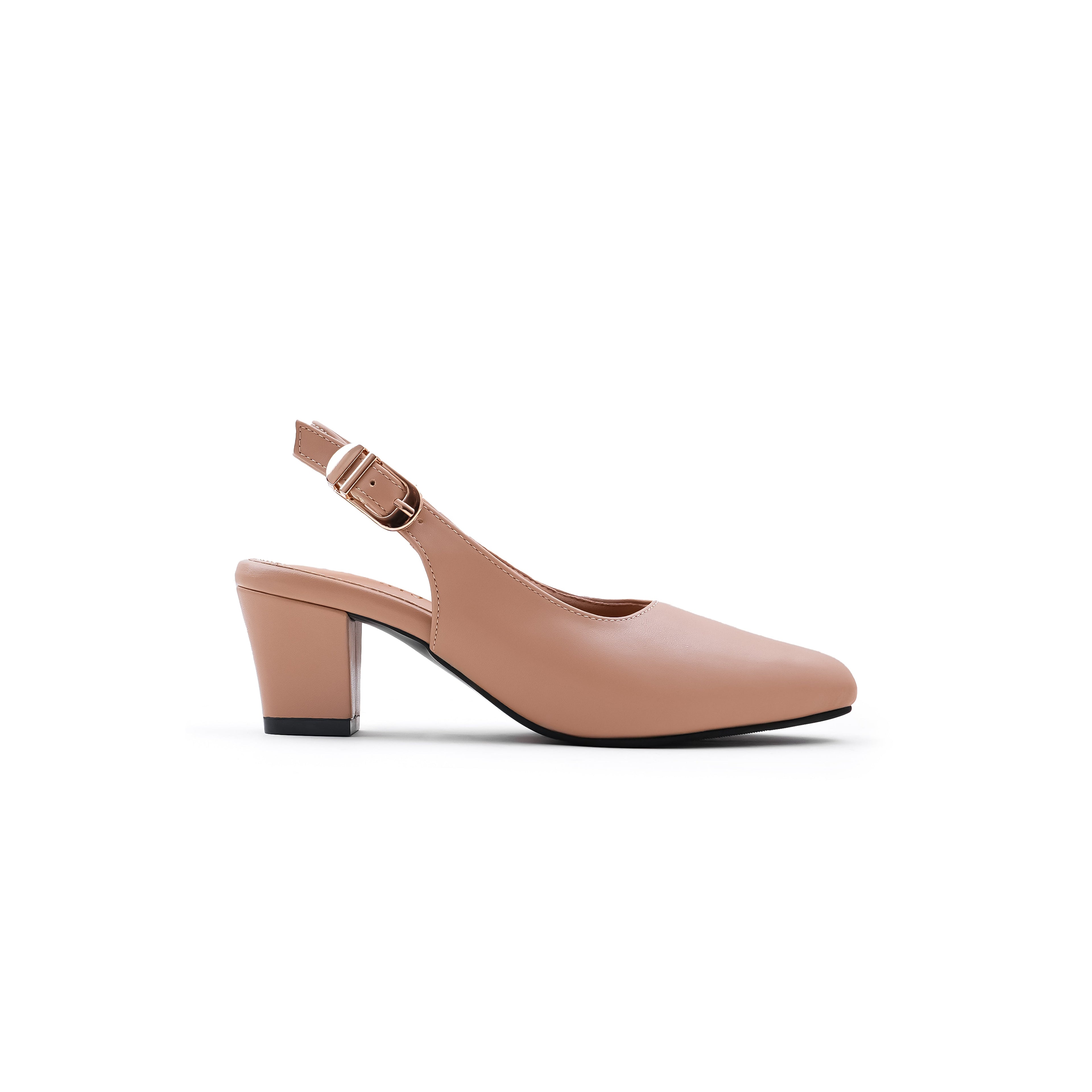 PATRIS Lenora Mules Heels Wanita / Slingback Hak 5 Cm
