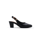 PATRIS Lenora Mules Heels Wanita / Slingback Hak 5 Cm