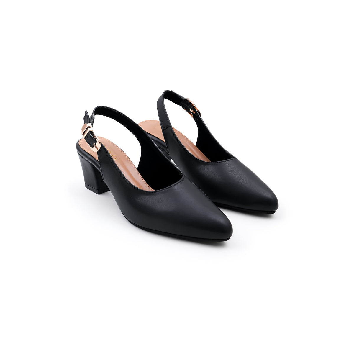 PATRIS Lenora Mules Heels Wanita / Slingback Hak 5 Cm