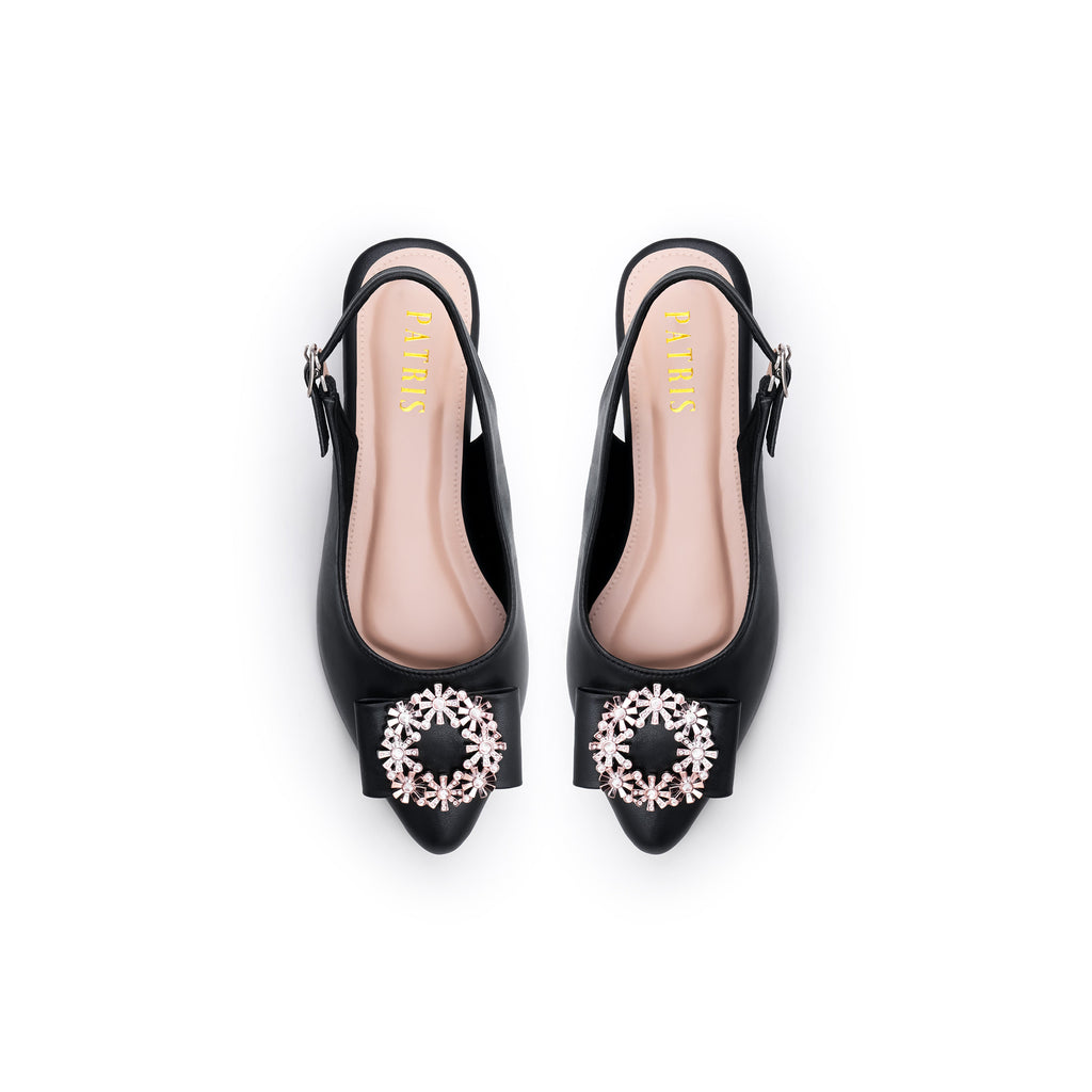 PATRIS Levanca Mules Wanita Heels / Hak 3 Cm