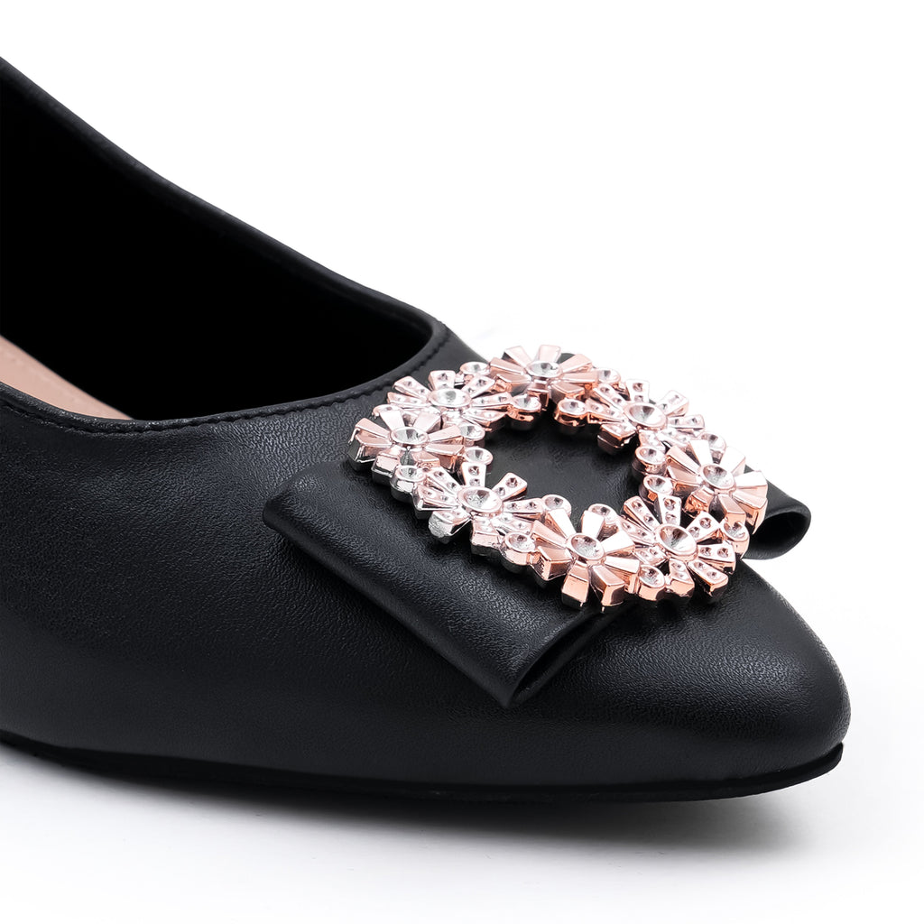 PATRIS Levanca Mules Wanita Heels / Hak 3 Cm