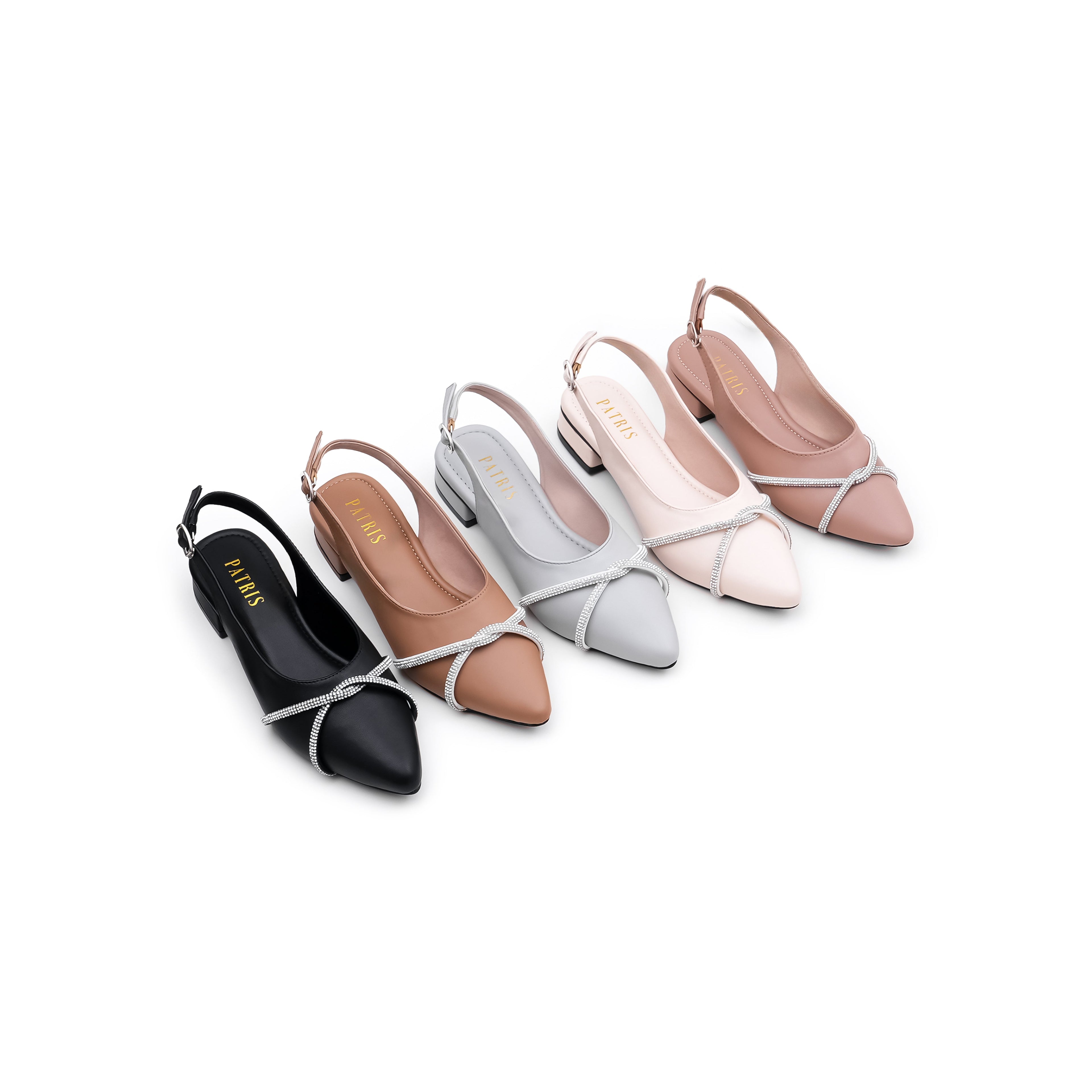 PATRIS Magie Mules Wanita Heels / Hak 3 Cm