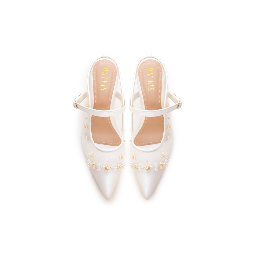 PATRIS Magnola Harmony Mules Wanita Heels / Hak 7 Cm