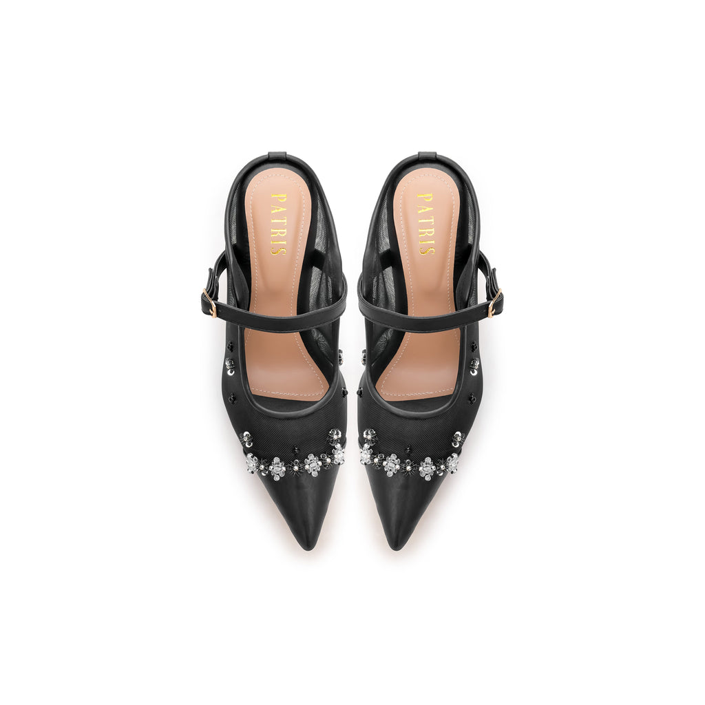 PATRIS Magnola Harmony Mules Wanita Heels / Hak 7 Cm