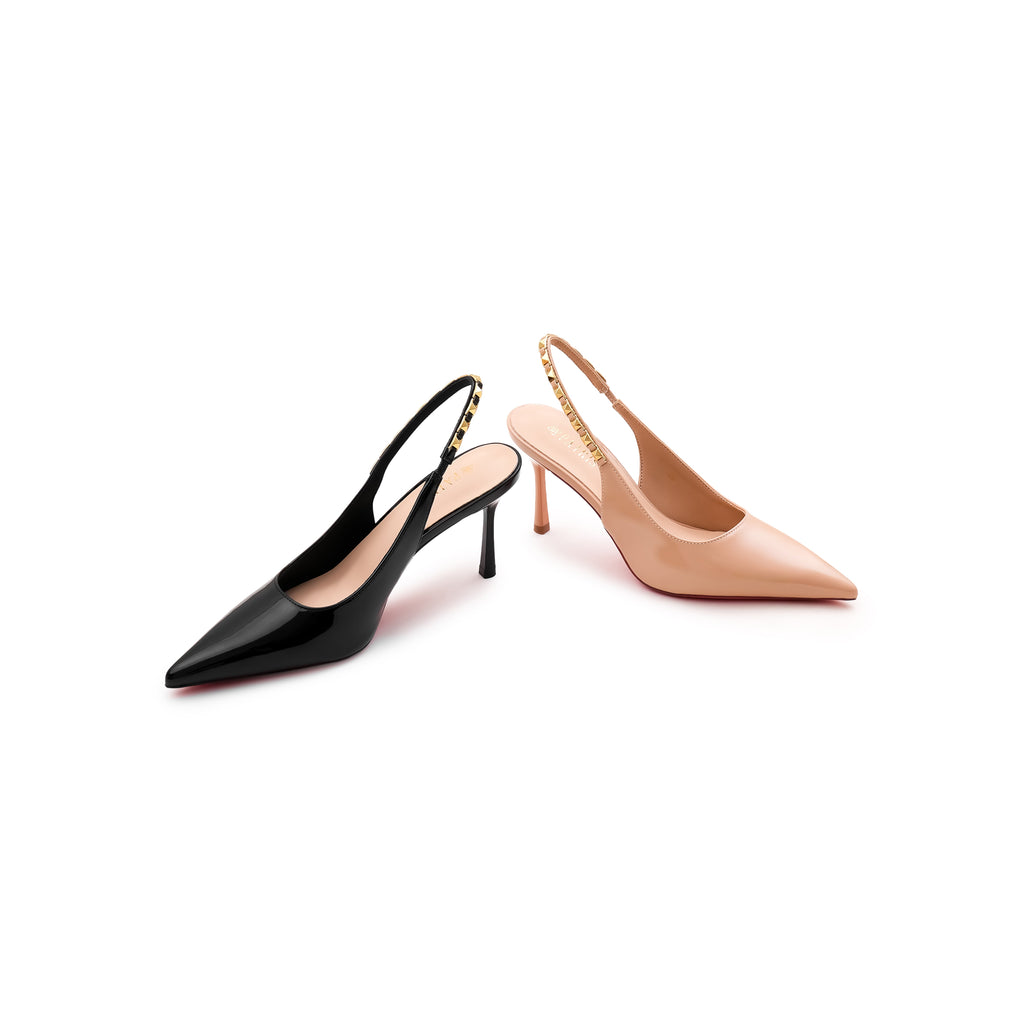 PATRIS Nadien Privee Mules Wanita Heels / Hak 8 Cm