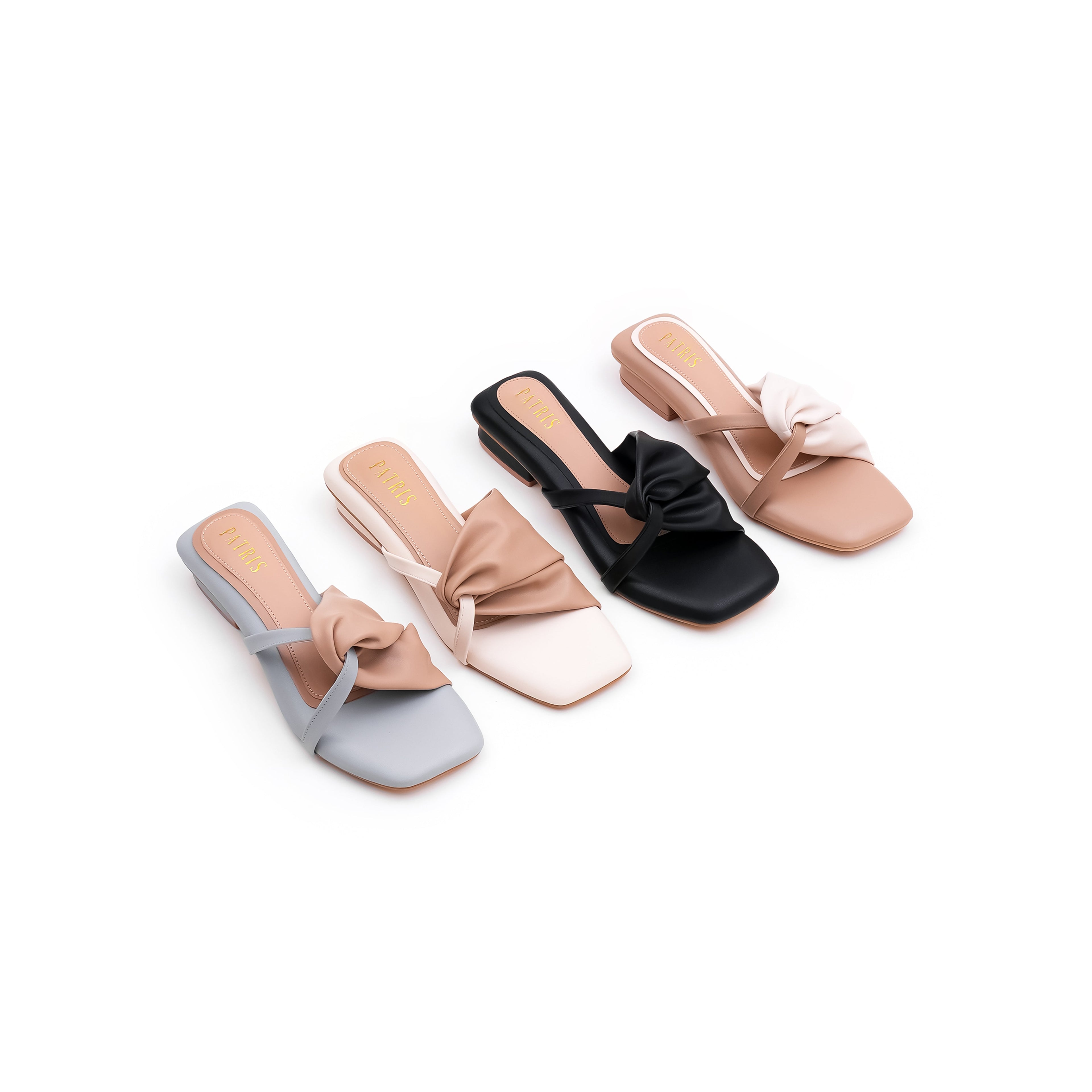 PATRIS Novela Sandal Wanita Heels / Hak 3 Cm