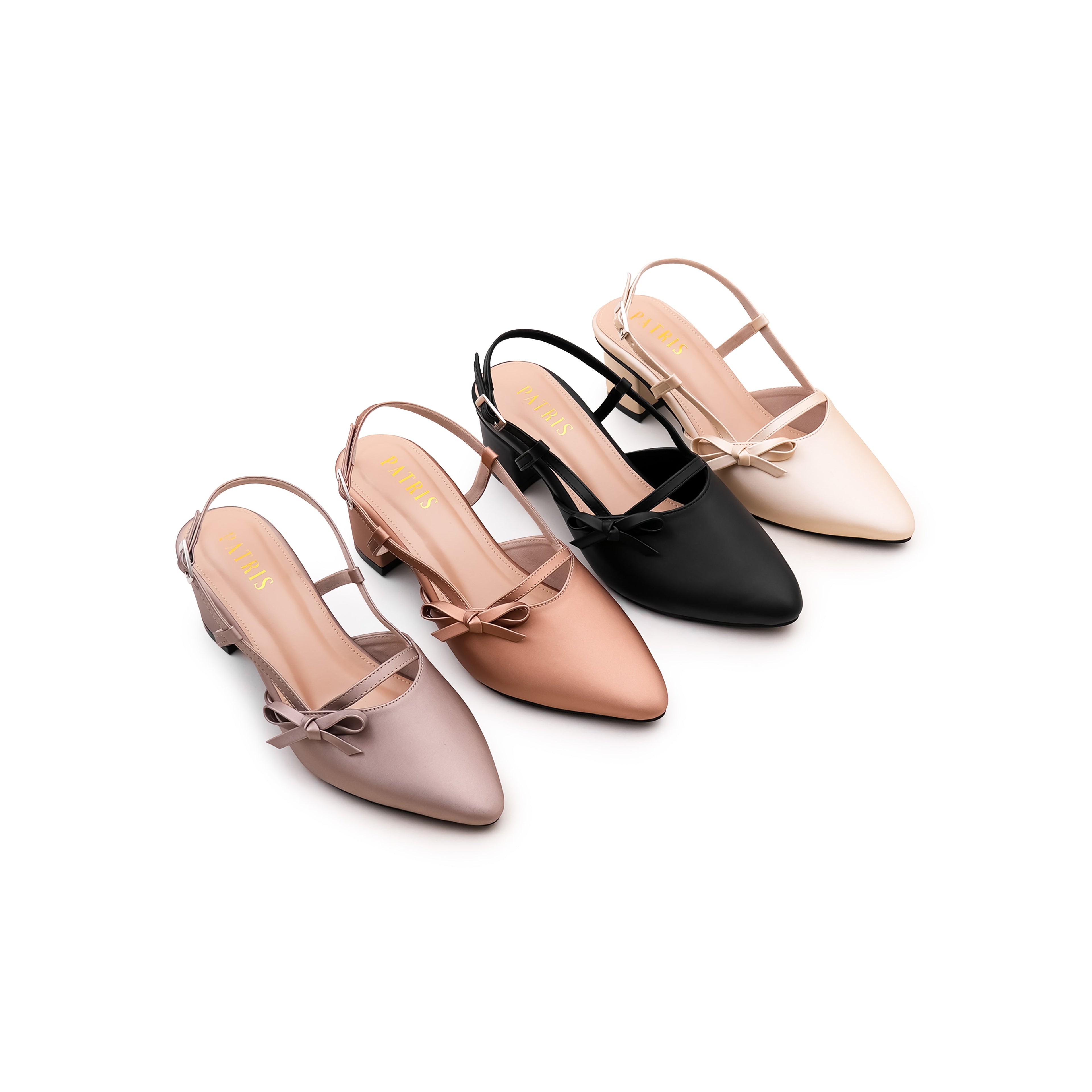PATRIS Reina Mules Wanita Heels / Hak 5 Cm