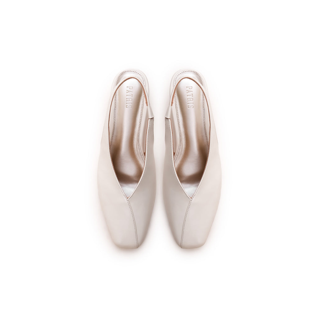 PATRIS Velma Minimalist Mules Wanita Heels / Hak 3 Cm