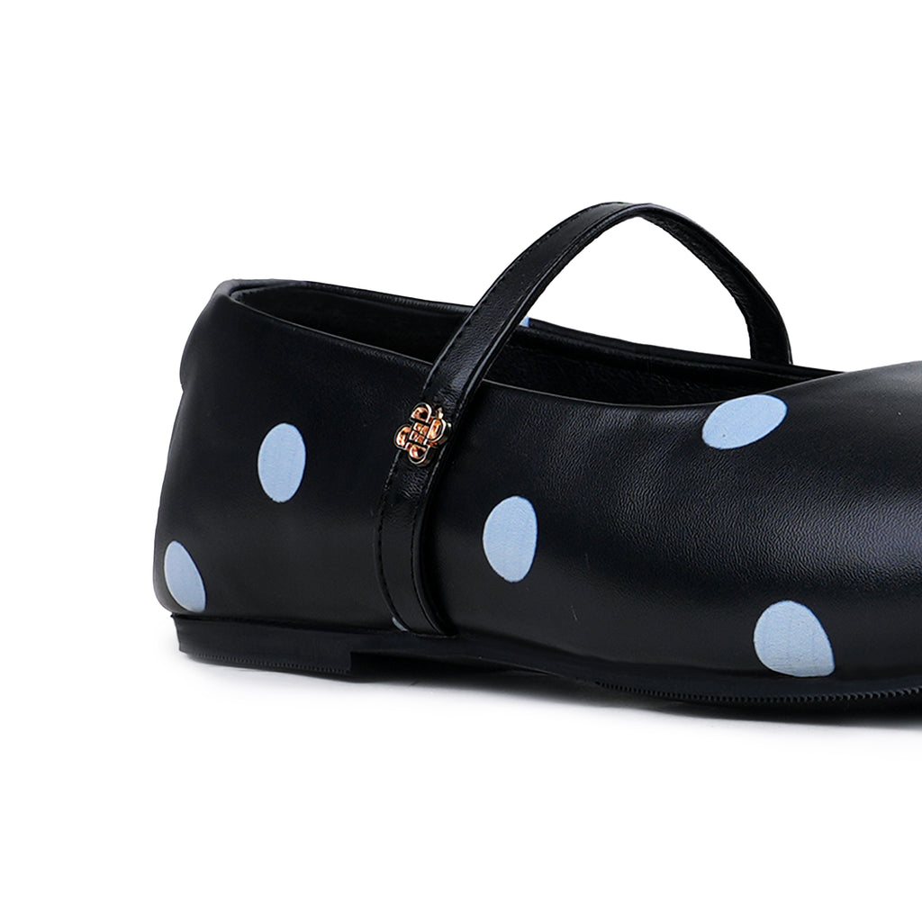 PATRIS Ribbon The Dot's Sepatu Flatshoes Wanita