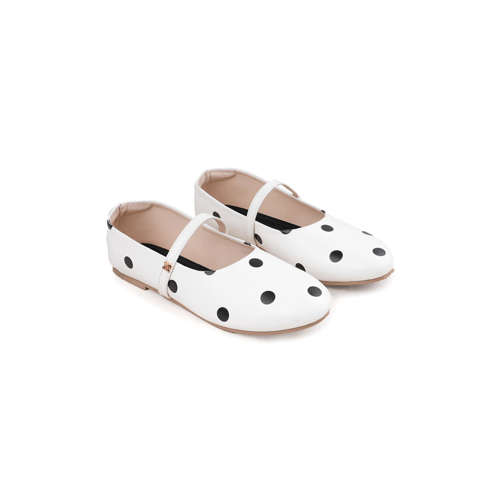 PATRIS Ribbon The Dot's Sepatu Flatshoes Wanita