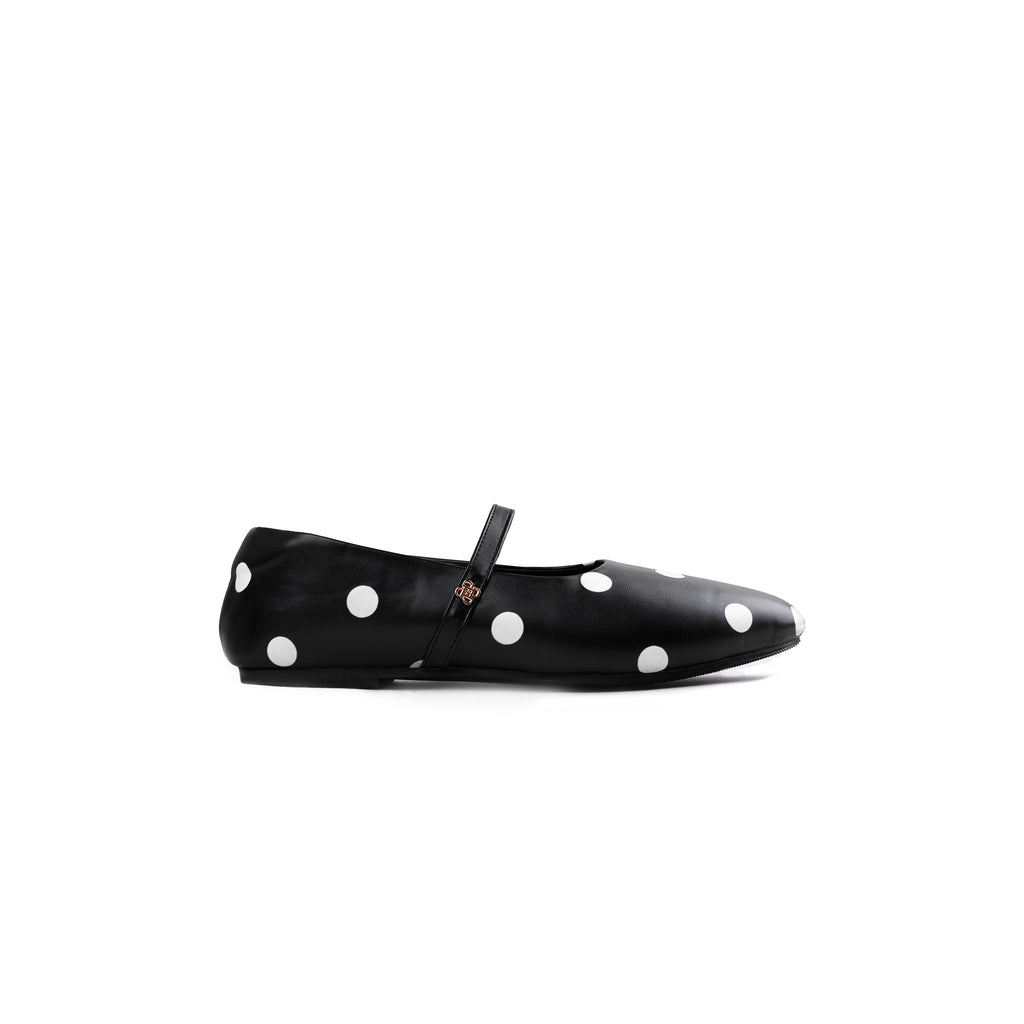 PATRIS Ribbon The Dot's Sepatu Flatshoes Wanita