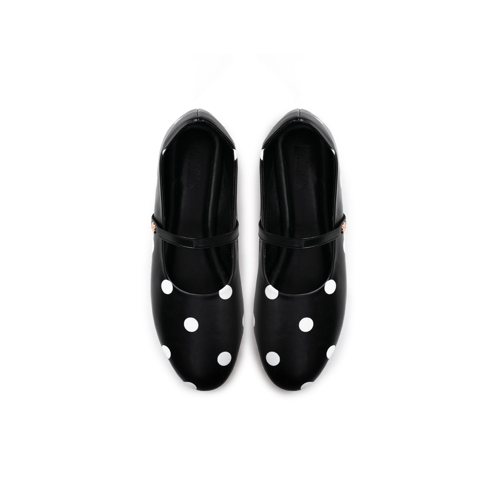 PATRIS Ribbon The Dot's Sepatu Flatshoes Wanita