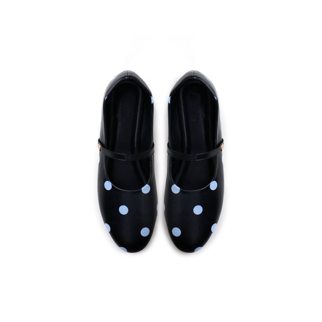 PATRIS Ribbon The Dot's Sepatu Flatshoes Wanita