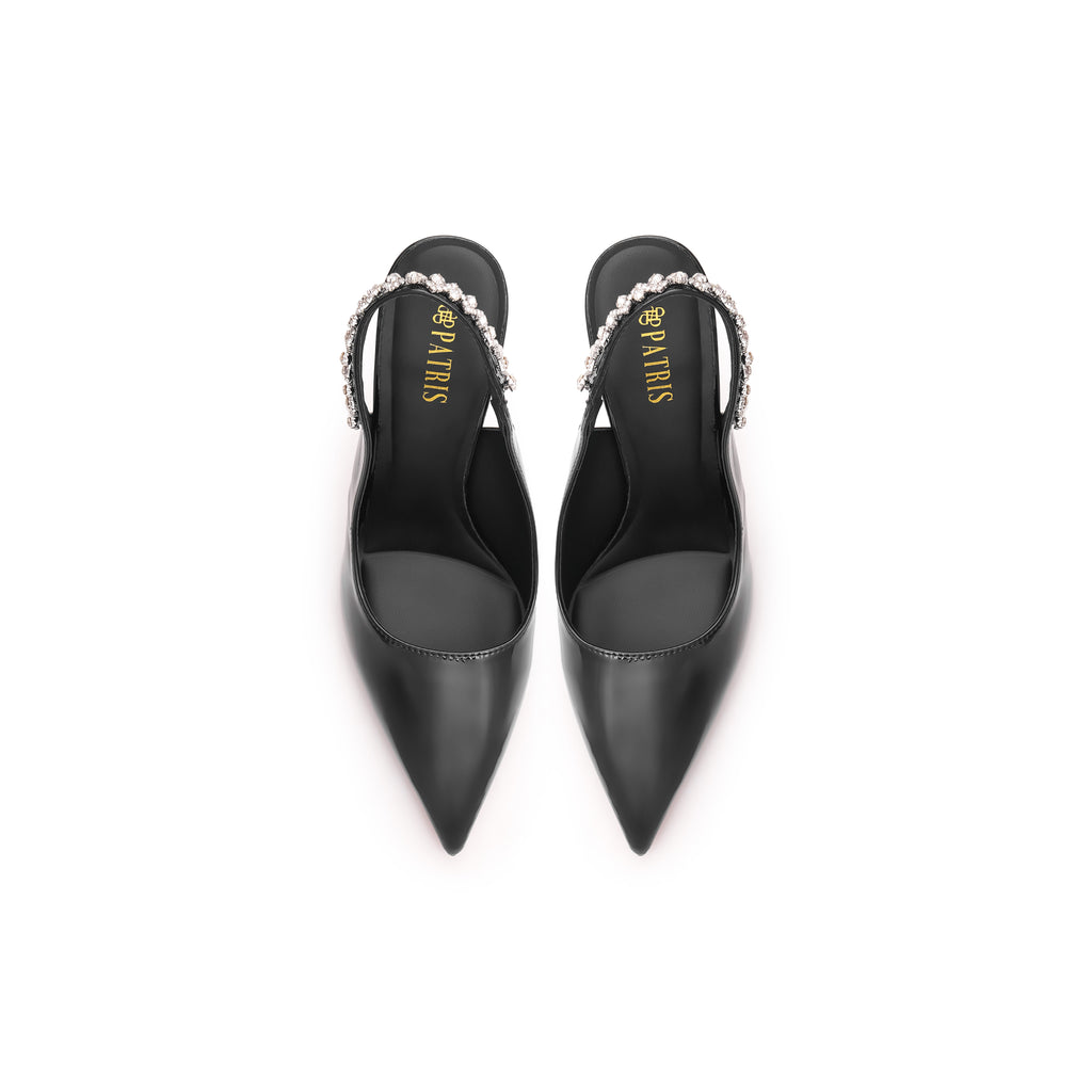 PATRIS Zagy Privee Mules Wanita Heels / Hak 9 Cm