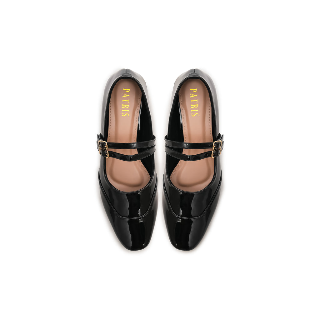 PATRIS Cherin MaryJe Shoes Wanita Heels / Hak 3 Cm