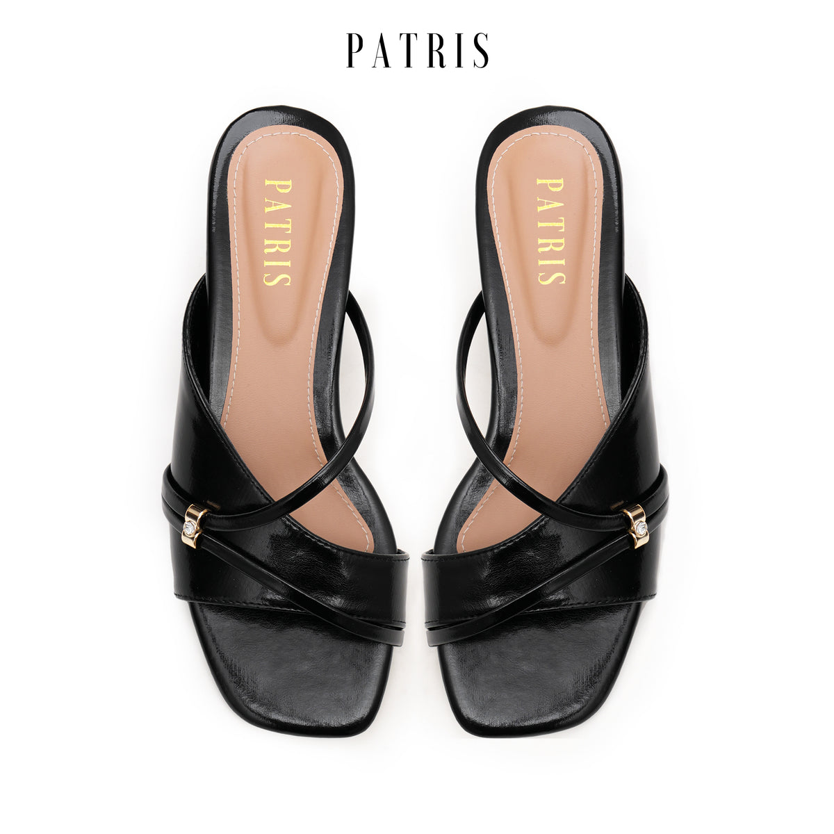 PATRIS Cyra Sandal Wanita Heels / Hak 3 Cm
