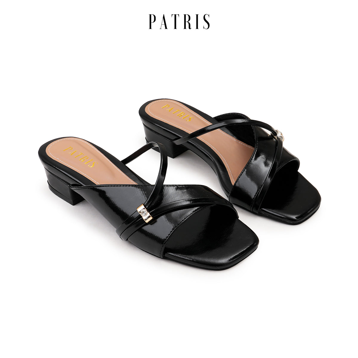 PATRIS Cyra Sandal Wanita Heels / Hak 3 Cm