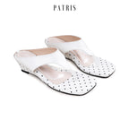 PATRIS Lumi The Dot's Sandal Wanita Heels / Hak 4 Cm