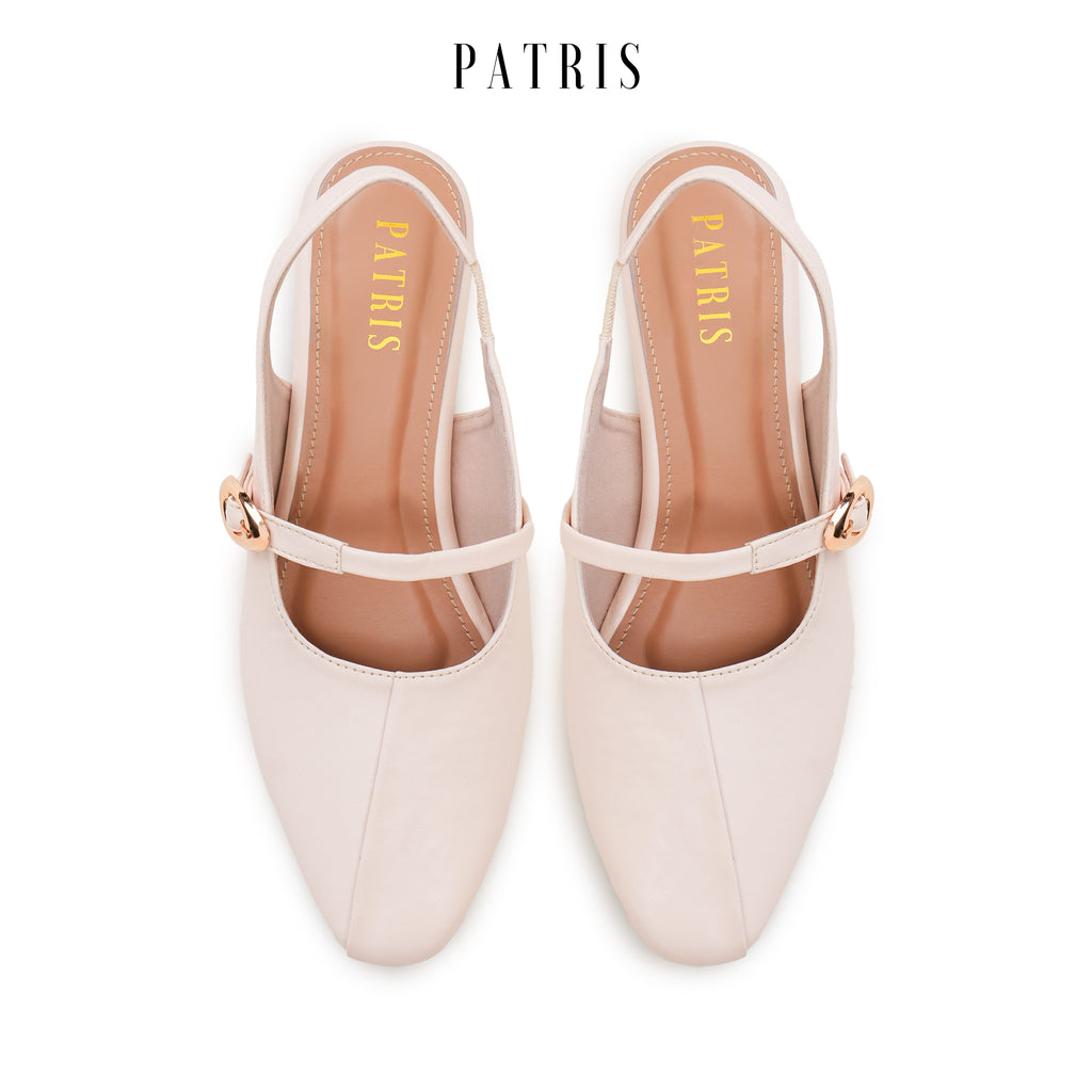 PATRIS Agatha Mules Wanita Heels / Hak 3 Cm