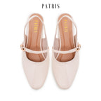 PATRIS Agatha Mules Wanita Heels / Hak 3 Cm