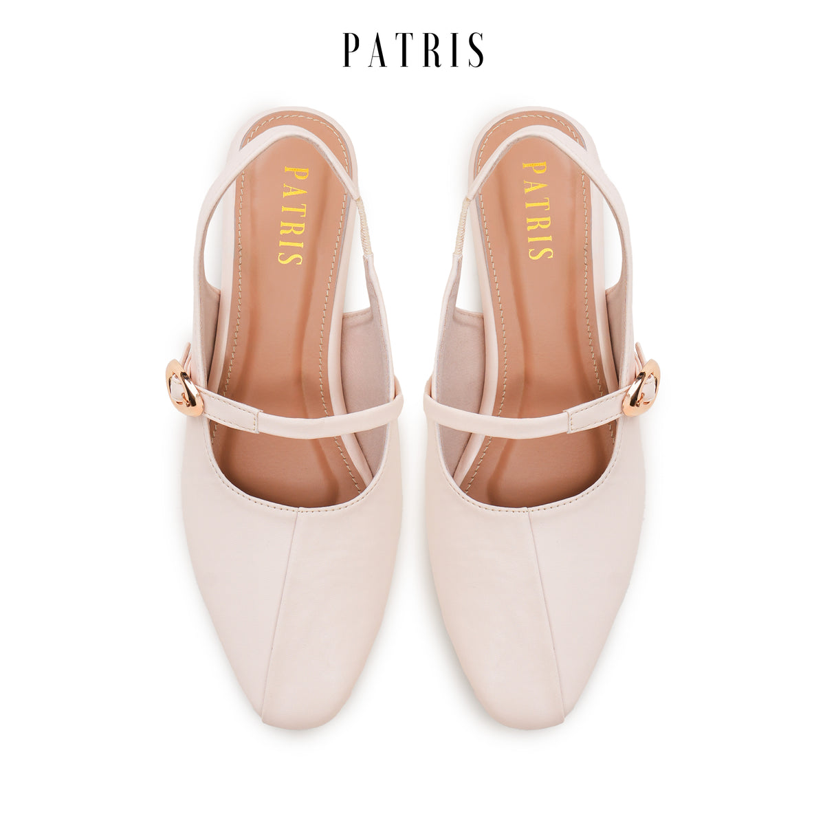 PATRIS Agatha Mules Wanita Heels / Hak 3 Cm