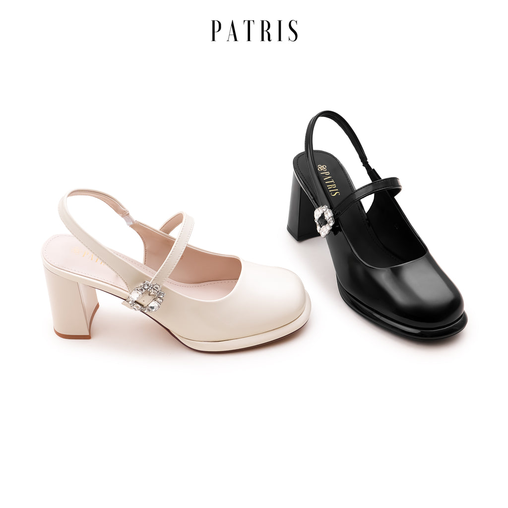 PATRIS Selina Privee Mules Wanita Heels / Hak 8 Cm