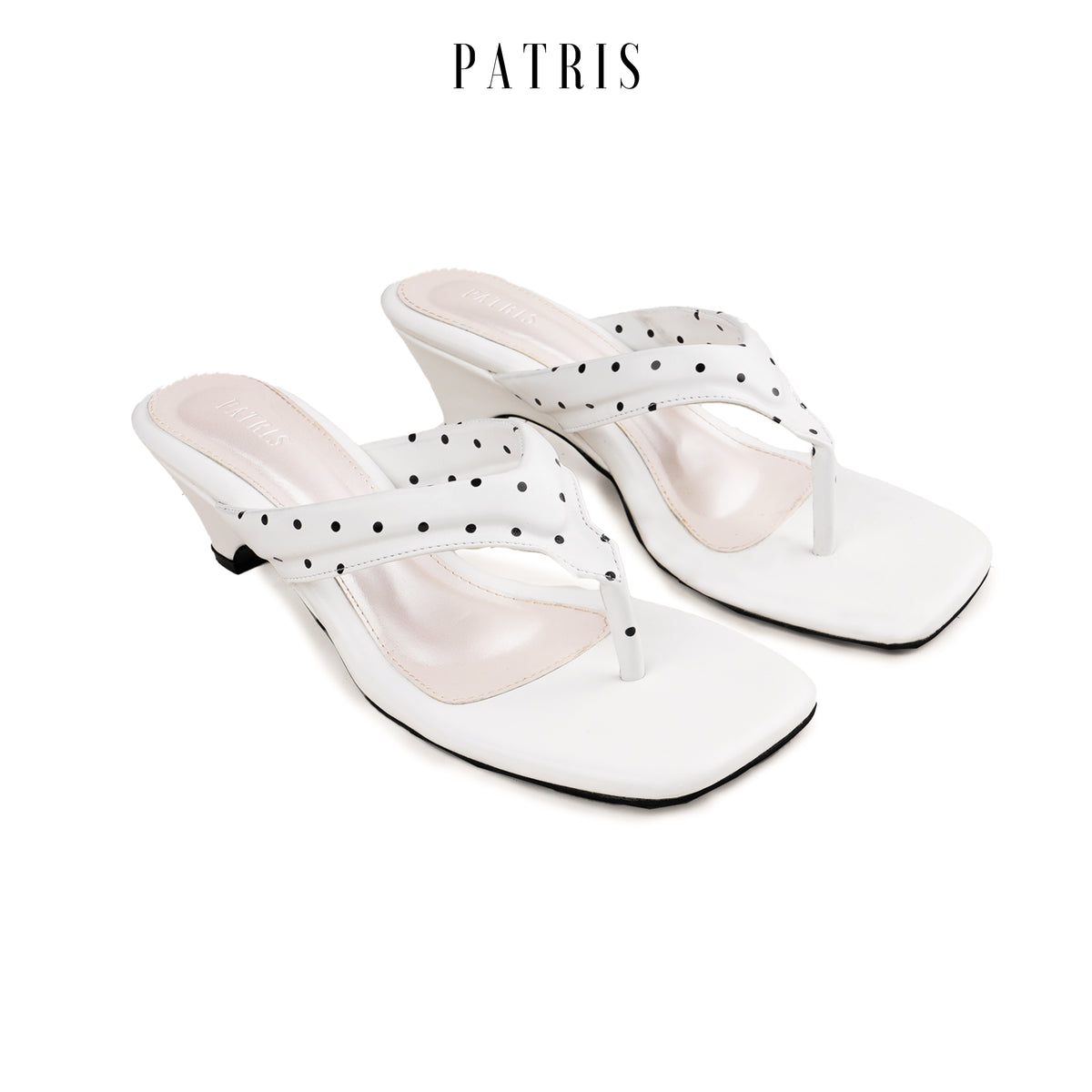 PATRIS Femi The Dot's Sandal Wanita Heels / Hak 5 Cm