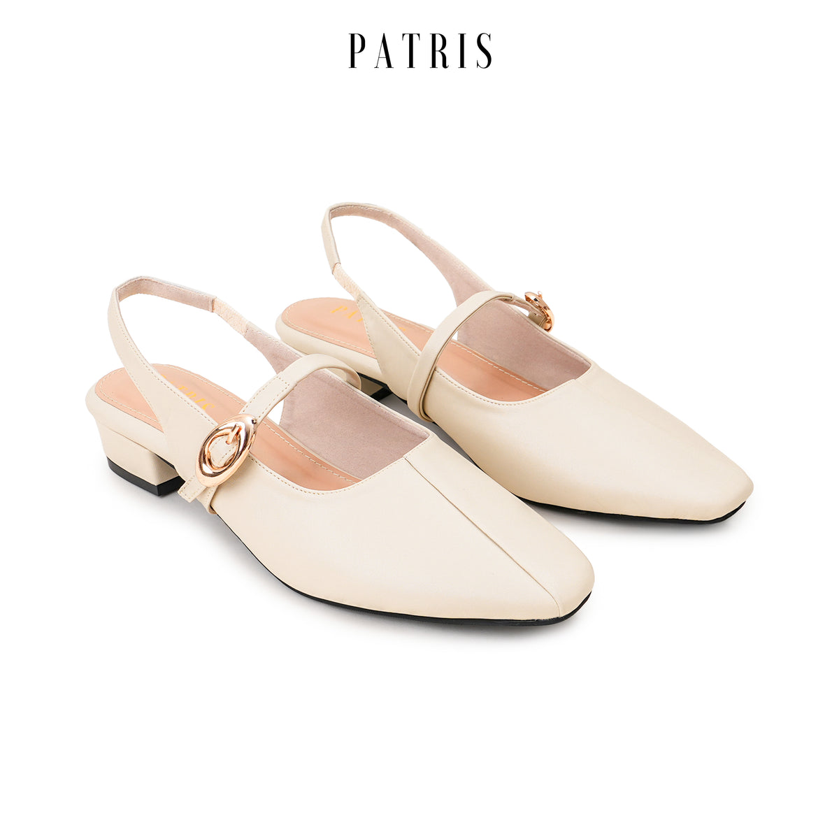 PATRIS Agatha Mules Wanita Heels / Hak 3 Cm