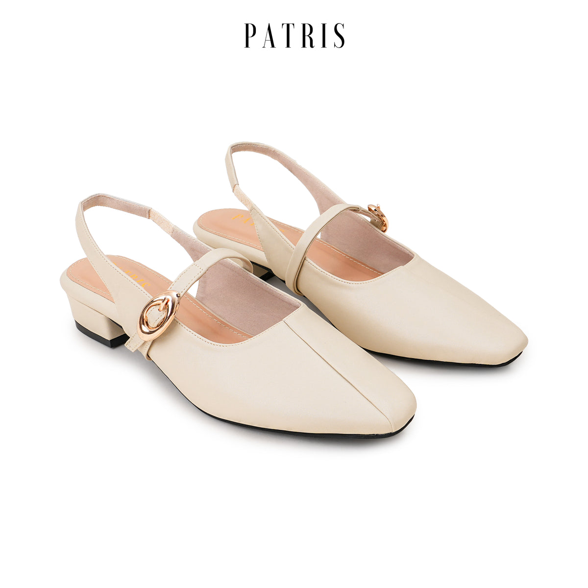 PATRIS Agatha Mules Wanita Heels / Hak 3 Cm
