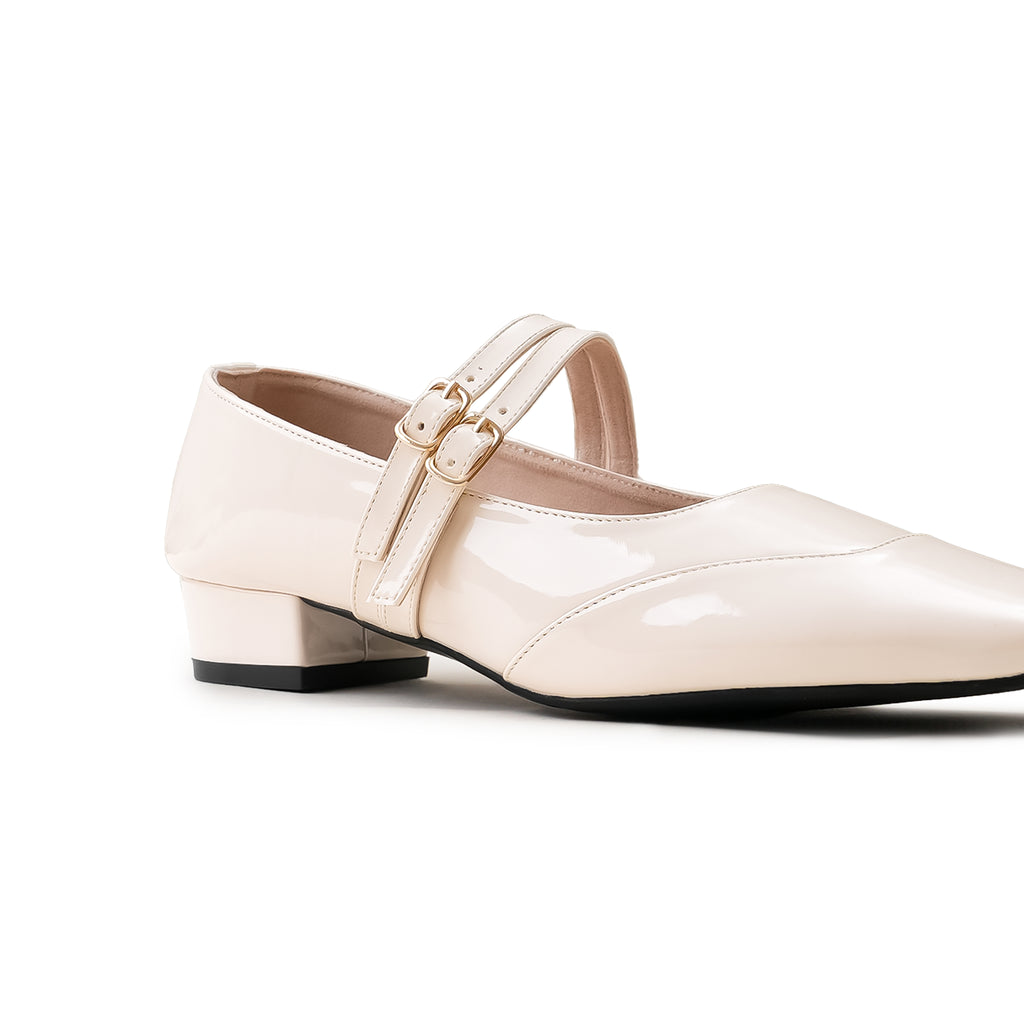 PATRIS Cherin MaryJe Shoes Wanita Heels / Hak 3 Cm