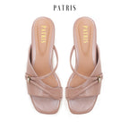 PATRIS Cyra Sandal Wanita Heels / Hak 3 Cm