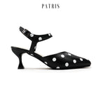 PATRIS Petal The Dot's Mules Wanita Heels / Hak 5 Cm