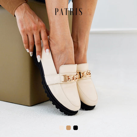 Patris Chalinda Sepatu Docmart Wanita / Loafers Wanita