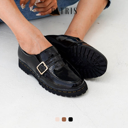 Patris Ellen Sepatu Docmart Wanita / Loafers Wanita