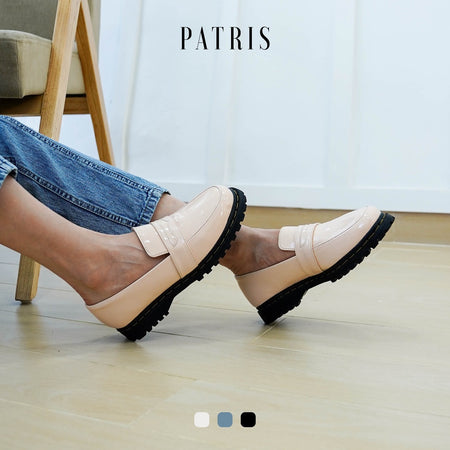 Patris Marischa Sepatu Docmart Wanita / Loafers Wanita