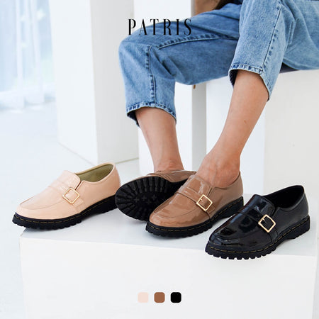 Patris Ellen Sepatu Docmart Wanita / Loafers Wanita
