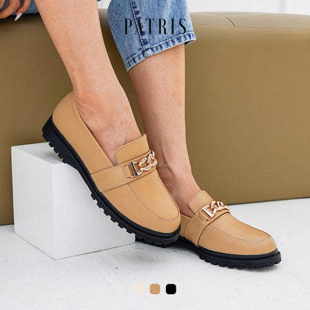 Patris Chalinda Sepatu Docmart Wanita / Loafers Wanita