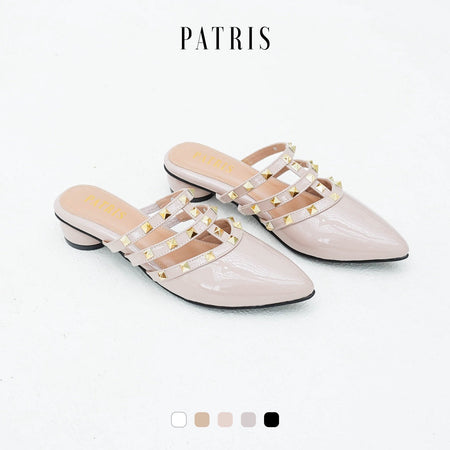 Patris Neera Mules Wanita Heels / Hak 3 Cm