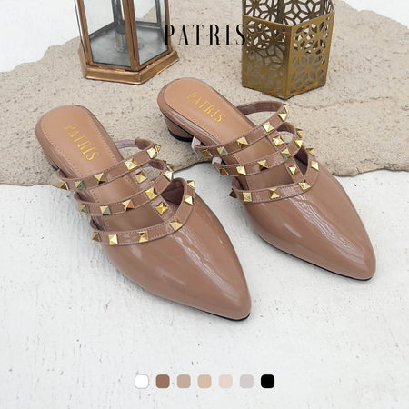 Patris Neera Mules Wanita Heels / Hak 3 Cm