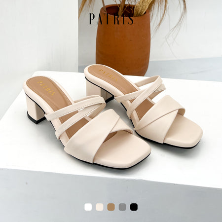 Patris Carisha Sandal Wanita Heels / Hak 5 Cm