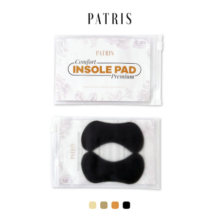 PATRIS Comfort Insole Pad Premium - Bantalan High Density Foam Untuk Pelindung Tumit Kaki Anti Nyeri / Lecet Lebih Nyaman