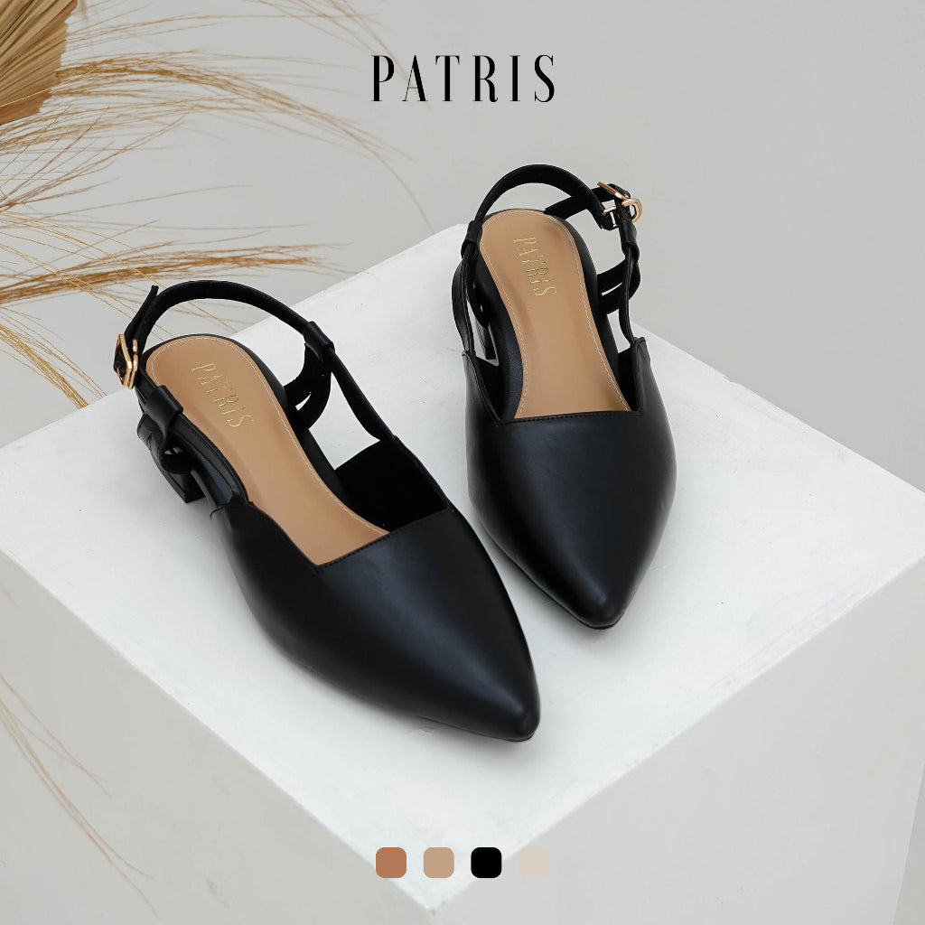 Patris Tifany Mules Wanita Heels / Hak 3 Cm