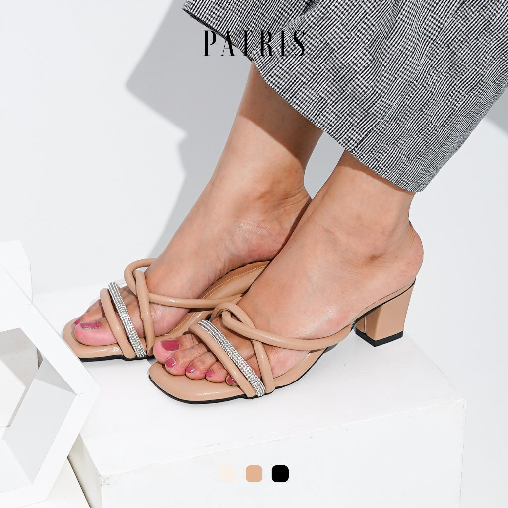 Patris Sharena Sandal Wanita Heels / Hak 5 Cm