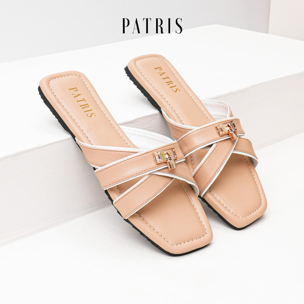 Patris Centronia Sandal Wanita Flat / Teplek