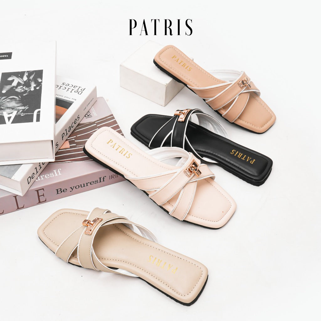 Patris Centronia Sandal Wanita Flat / Teplek