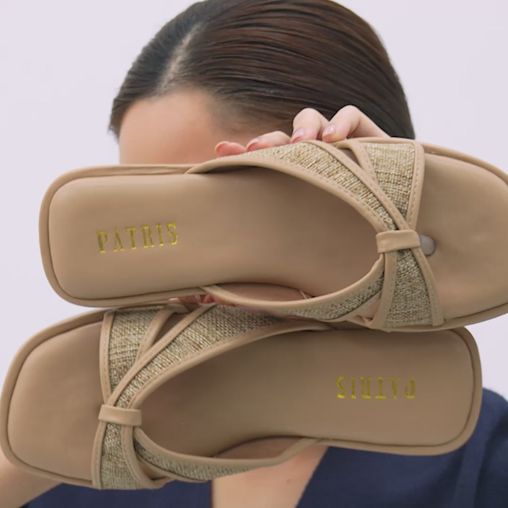 PATRIS Marina Sandal Wanita Flat / Teplek