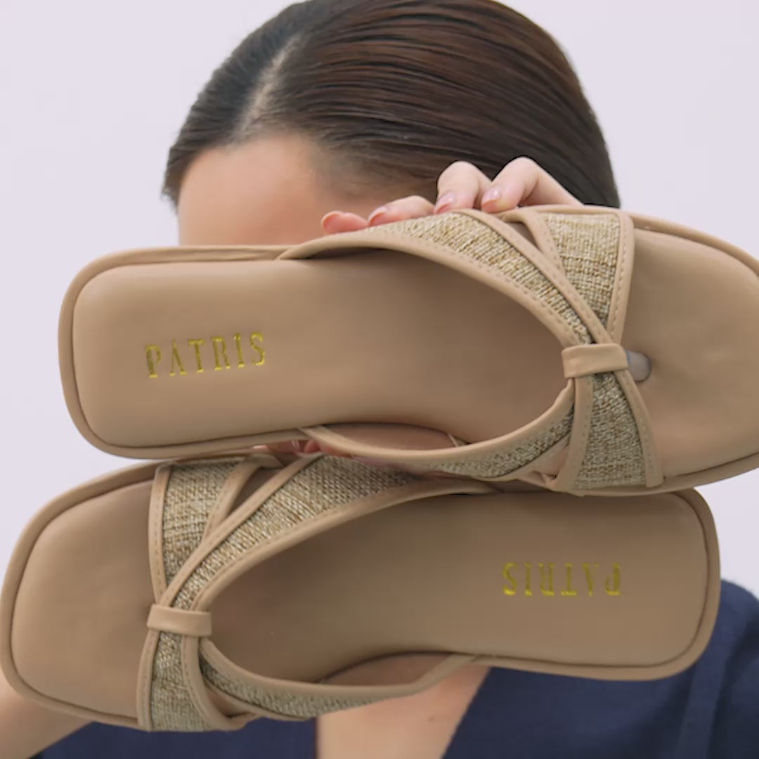 PATRIS Marina Sandal Wanita Flat / Teplek
